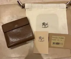 IL BISONTE 二つ折り財布 ブラウン