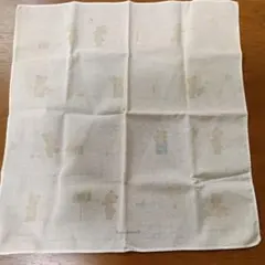 昭和 レトロ サンリオ ミスターベアーズドリーム　ハンカチ