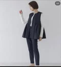 regleam ダンボールニットベスト ネイビーFREE SIZE