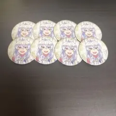 カラフルピーチどぬくぷぴぱ缶バッジ 8個セット