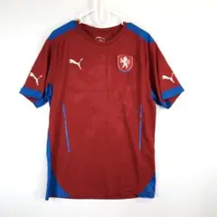 PUMA プーマ チェコ代表 半袖ユニフォーム USA/Lサイズ 744392