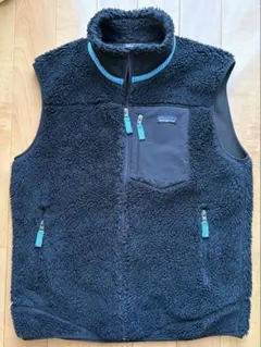 patagonia レトロX ベスト　ネイビー　美品　Lサイズ