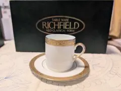 たち吉　リッチフィールド　コーヒーカップセットのサムネイル