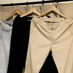 3本セット BAYFLOW ZARA イージーパンツ デニム ベイフロー ザラ