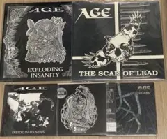 AGEレコード5枚セット　crust
