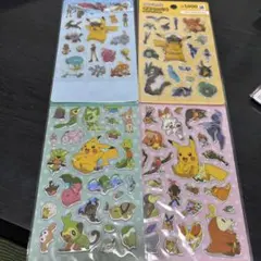 ポケモン　シール　4枚セット