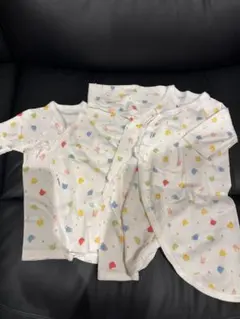 ミキハウスベビー肌着2枚セット（サイズは50cmです）