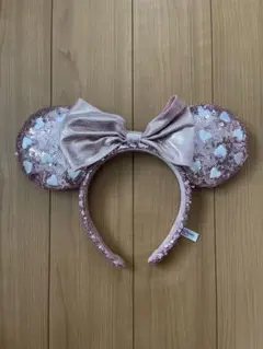 ディズニー　カチューシャ　ピンク