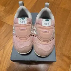 New Balance 313 ピンク キッズシューズ　13.5cm