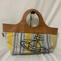 ヴィヴィアンウエストウッド ハンドバッグ ビッグオーブ Dickson イエロー