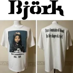 【今週大特価】First Björk tee anytee XL 黒　ビョーク 最終出品First Björk tee anytee XXL ビョーク Tシャツ - メルカリ