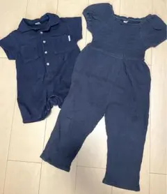 オールインワン100 ロンパース80のセット