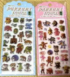 【暗闇で光る！】ブレインロット ♡ ぷっくりシール