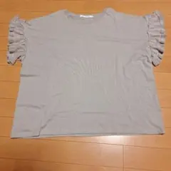 AMERICAN HOLIC 袖フリル Tシャツ グルージュMサイズのサムネイル
