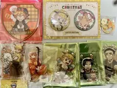 鬼滅の刃 善逸 阿波踊り 辰年 クリスマス アクリルスタンド 缶バッジセット