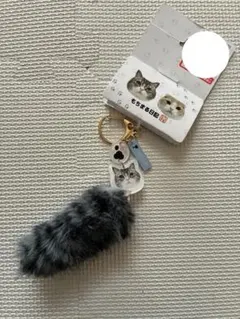 【匿名】もちまる日記 もちまる しっぽチャーム キーホルダーのサムネイル
