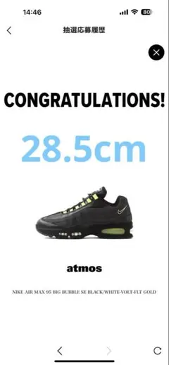 NIKE AIR MAX 95 BIG BUBBLE SE 10.5