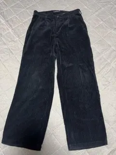 ※週末限定価格　RAGEBLUE コーデュロイ ブラック ワイドパンツ