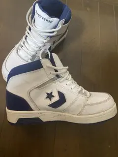 CONVERSE ハイカットスニーカー ホワイト/ネイビー