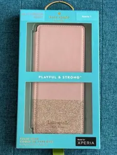 【新品未使用】Xperia1用 kate spade 手帳型ケースのサムネイル