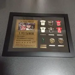 菊池雄星 2017年最優秀投手記念品