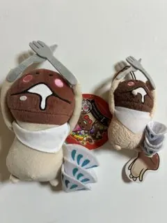 食いしん坊なめこ　ぬいぐるみ　マスコットのサムネイル