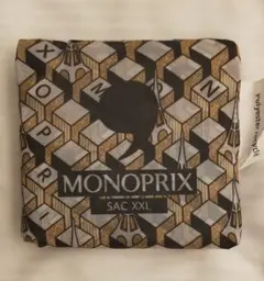 【XXL】MONIPRIX エコバッグ モノプリ エッフェル塔 希少 新品
