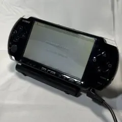 PSP-3000 ブラック 本体 + メモリースティック4GB バッテリー無し