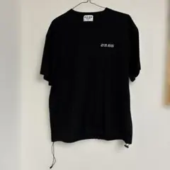 23.65 韓国ブランド ドローコードTシャツ 黒 M