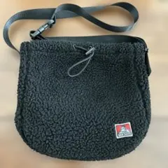 BEN DAVIS ボアショルダーバッグ ブラック