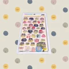 海外製 硬質 ぷっくり 3D 立体 シール たまごっち まめっち