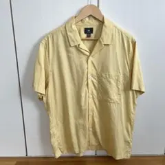 【H&M】エイチアンドエム イエロー 半袖シャツ Mのサムネイル