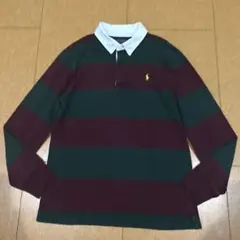 人気配色　ポロ ラルフローレンキッズ L 長袖Tシャツ