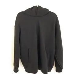 UNIQLO C ユニクロC スウェットオーバーサイズプルパーカー　ブラック　L