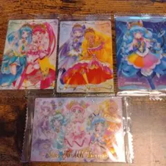 プリキュアカードウェハース10 スター☆トゥインクルプリキュア4枚セット