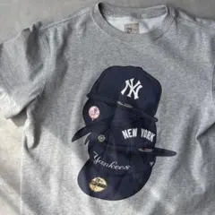 14366 ニューエラ プリント キャップ 半袖 Tシャツ