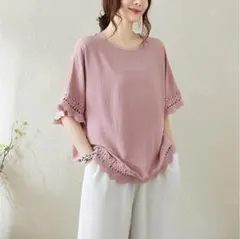 大きいサイズ レディース トップス　ブラウス　シャツ　春夏 秋 新品 半袖