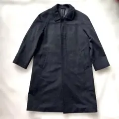 ◯カシミア100% ロングコート チャコール QUALITY