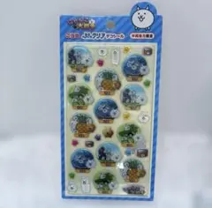 沖縄限定　にゃんこ大戦争 （ご当地ぷっクリア　デコシール）❣️