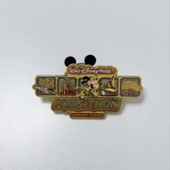 海外 ディズニー ワールド マラソン ピンバッジ WDW ミッキー 2004