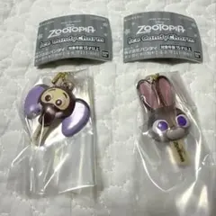 ズートピア　アイスキャンディチャーム　ジュディ　フィニック　2個セット