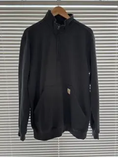 Carhartt ハーフジップスウェット M ブラック