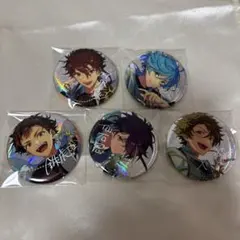 あんスタ 9周年缶バッジ 守沢千秋 深海奏汰 南雲鉄虎 仙石忍 高峯翠