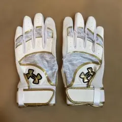 アンダーアーマー　野球　ソフト　手袋 バッティンググローブ　両手　Lサイズ