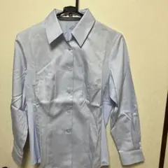 高島屋 水色 長袖シャツ サイズ9のサムネイル