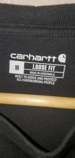carhartt ブラック 長袖カットソー M