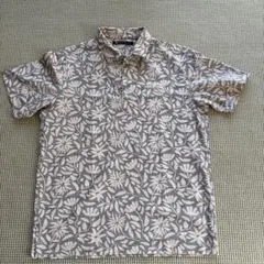 希少]G/FORE ジーフォアゴルフポロシャツ ブルー ボーダー柄 XXL 