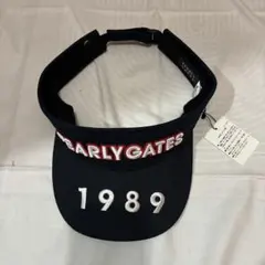 再々値下げ　PEARLY GATES バイザー 1989 ネイビー