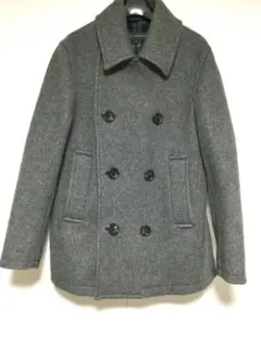 KOFI COLLECT メンズ　Pコート　グレー　S ウール　SALE