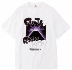 価格応談可】藤井風✕FUJI ROCKコラボTシャツ_Lサイズ〜未開封です